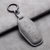 Leather Car Key Case Cover Remote Fob Holder Keychain for BYD Song Plus Atto 3 Han EV Tang DM Qin Seal Dolphin Key Accessories