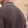 Antonio Men's Merino Wool Blend Short Sleeve Polo Knit