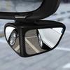 360 Degree Rotatable Car Blind Spot Mirror 2 Side Wide Angle Reversing Mirror  SUVs