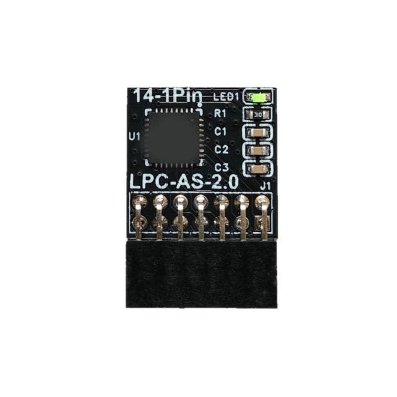 

Compactly 14-1Pin LPC TPM2.0 Security Module With Fast Encryption For Enhances PC And Servers Safety 1
