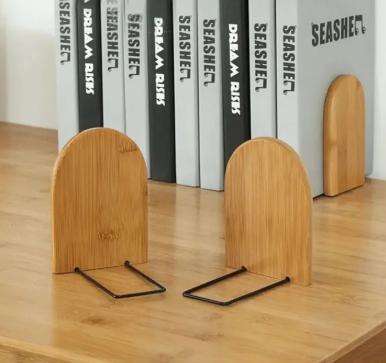 Expandable Bookends for Shelves, Adjustable Book for Home and Desk
