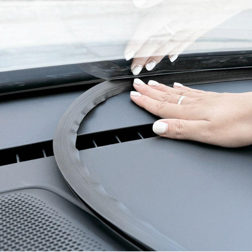 Sound Dampening Dashboard Seal Strip Rubber Material Noise Reduction Trim Windshield Seam