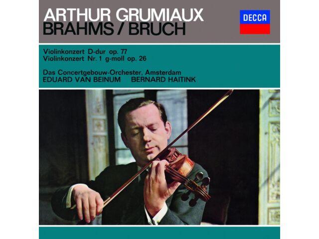 

[SHM-CD] Brahms/Bruch Concertos Japan OBI Nomal Edition Grumiaux UCCS-50130 NEW