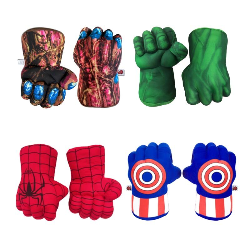 Supereroul Hulk și Spiderman Jucărie de pluș Mănuși de box pentru copii