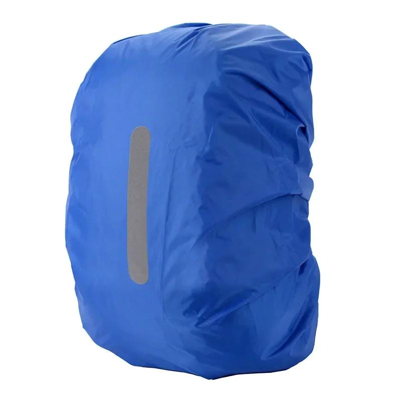 Waterproof Backpack Cover Ravel Safety Outdoor Backpack Cover Waterproof Rain Cap Cover S(22-29L)