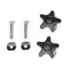 Rollator 2 Arms Plastic Knob with 2 Screws (HL420)