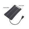 Sturdy Crystallines Silicon Materials 5W 5V Small Solars USB Charging for Sustainable Power Outdoor Excursions