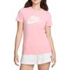 Nike T Shirts Women's Medium Soft Pink Crew Neck DV6095-690