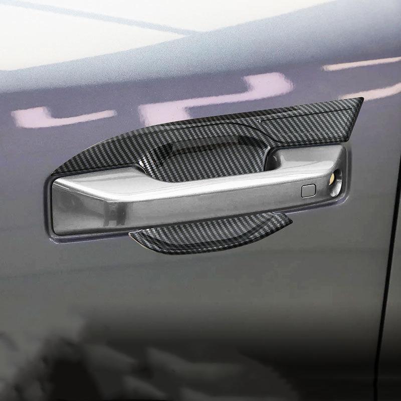 For BYD Shark 6 2024 2025 ABS black Car Outside Door Handle Shell Exterior Door Handle Door Bowl Cover Exterior accessories
