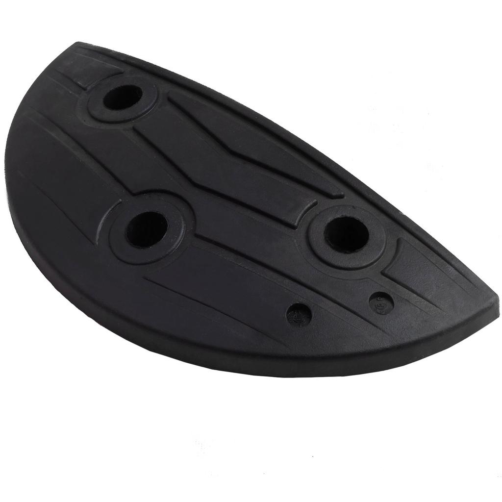 Rubber release ramp, extreme width 180x395x60mm