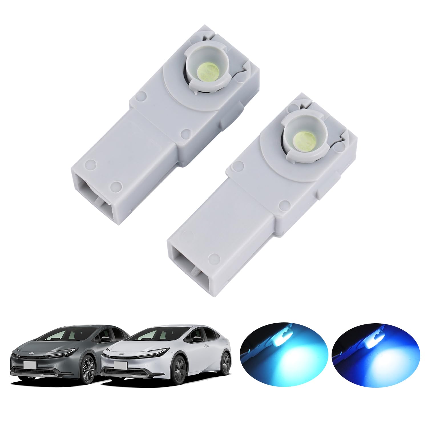 

GIMUYA Подсветка для ног Toyota Prius 60 Series, Светодиодная внутренняя лампа, Новая модель PRIUS ZVW6#/MXWH6# синий