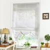 Elegant Curtains, Adjustable Tie-Up Shades, 1 Panel Windows