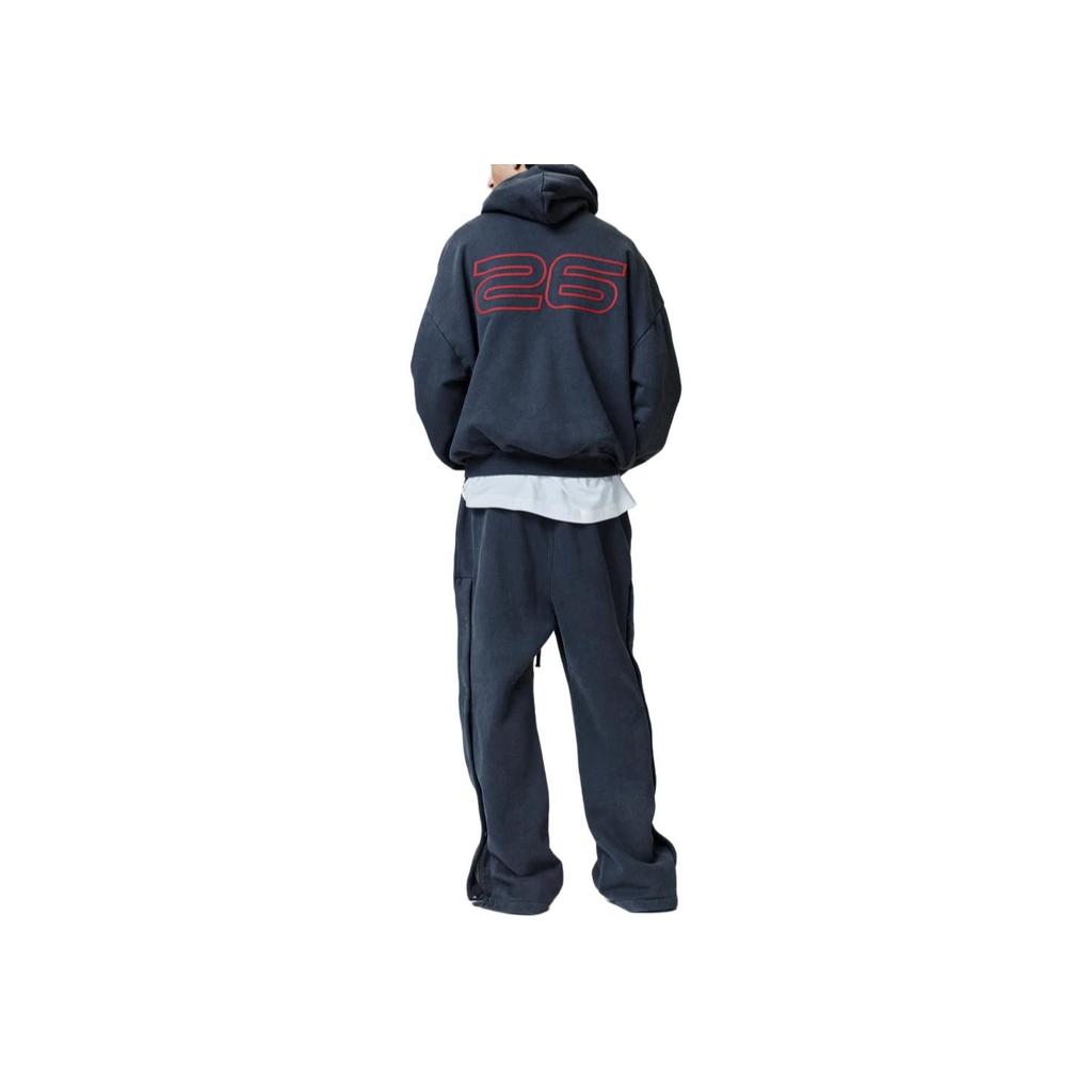 Fear of God Essentials Heavy Fleece 90s Hoodie Iron Grey Men Tops 192HO256562F