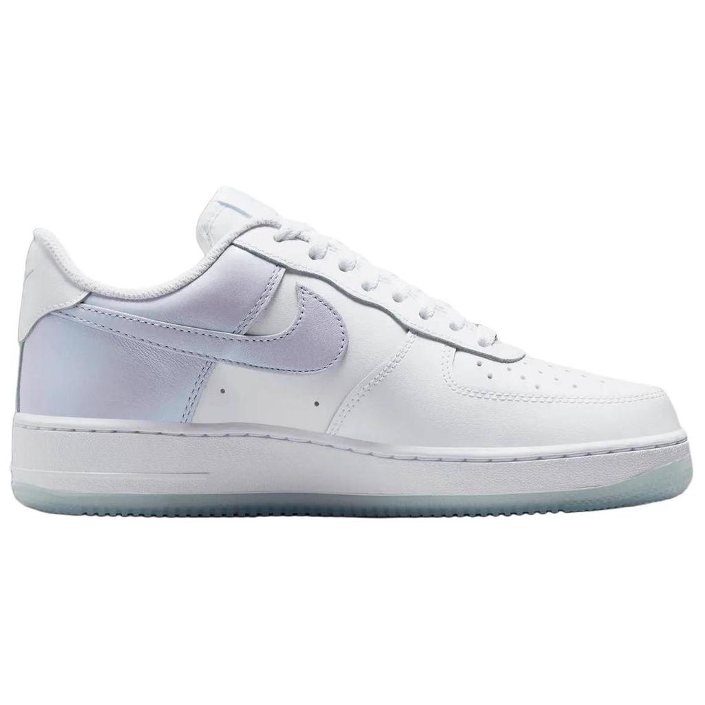 Nike Air Force 1 07 SE White Blue Tint Metallic Silver Pure Violet Men Sneakers Grey IR0194-100