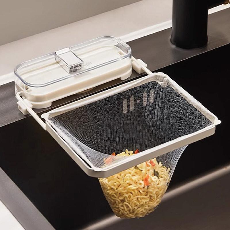 Disposable Kitchen Sink Filter Bag Rack