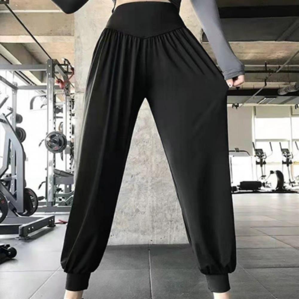 New Arrivals Open Run Women Black Jogger Pants Sports Fit