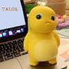 1/2/3Pcs Light-up Cartoon Dinosaur Squeeze Toy Stress Relief Glowing Dino Pinch Sensory Toy Kids Adults Stress Ball Animal Fidget Toy