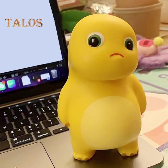 1/2/3Pcs Light-up Cartoon Dinosaur Squeeze Toy Stress Relief Glowing Dino Pinch Sensory Toy Kids Adults Stress Ball Animal Fidget Toy