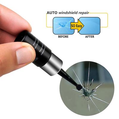 Big Long Crack Car Windshield Repair Kits Window Windscreen Polishing Tools Glue Resin Adhesive Set Fix Glass Rift Slit Cleft