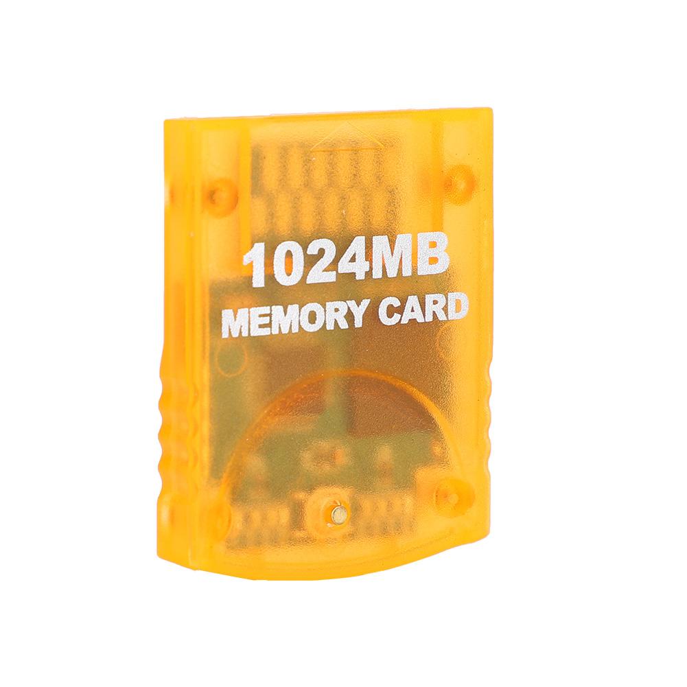 Pro herní konzoli WII Gamecube 1024 MB Velkokapacitní paměťová karta Příslušenství her