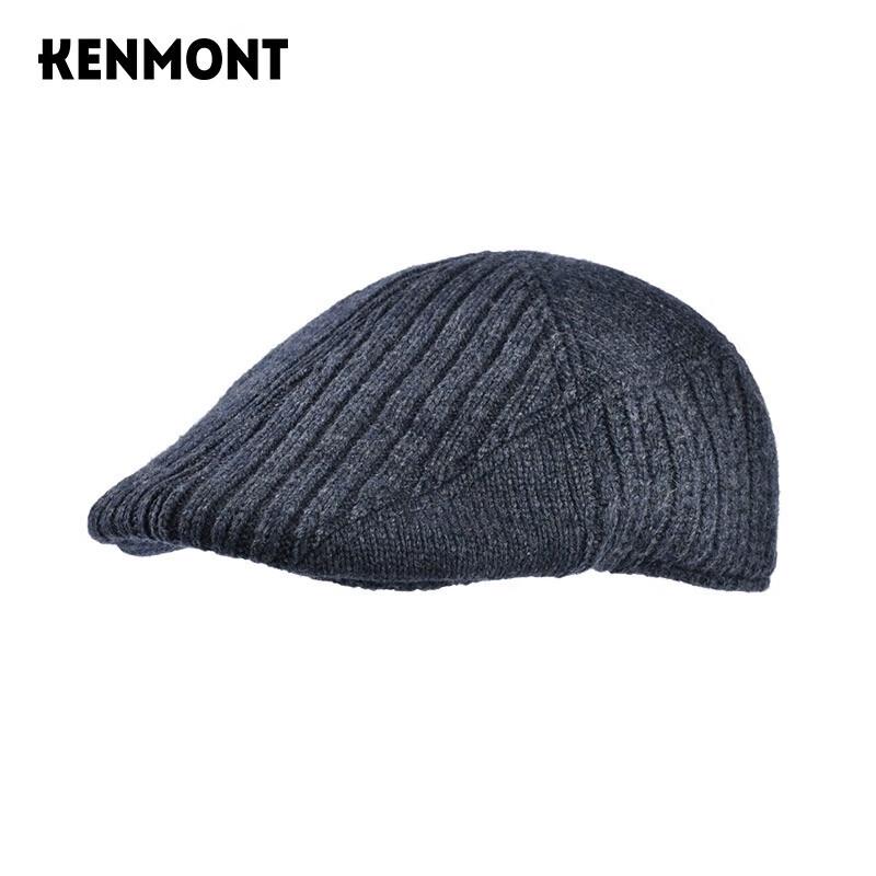 Мужская шерстяная вязаная кепка-восьмиклинка Kamon KM-5120 58.5