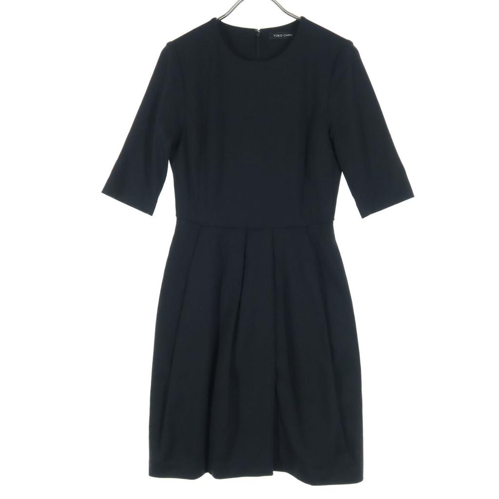Beauty products YOKO CHAN Short sleeve Knee-length dress 36 Back zip Women Used