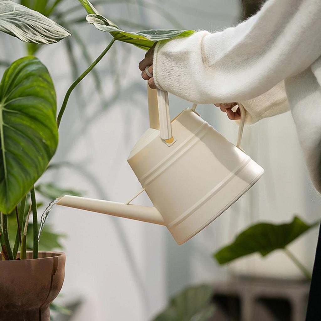 1 Gallon Watering Can for Indoor Plants, Portable, Convenient, Thick, Versatile, with Sprinkler Head