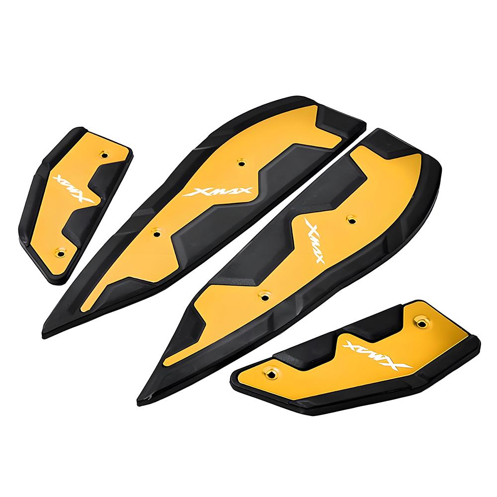 X-MAX125 X-MAX250 X-MAX300 X-MAX 400 Motorcycle For YAMAHA XMAX 400 300 250 125 Pedal Non-slip Foot Pad Pedal aluminum+rubber