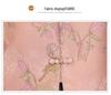 2024 Spring Women's Pink Jacquard Frog Button Fashion Coat - Chinese National Style (Model ME6031)