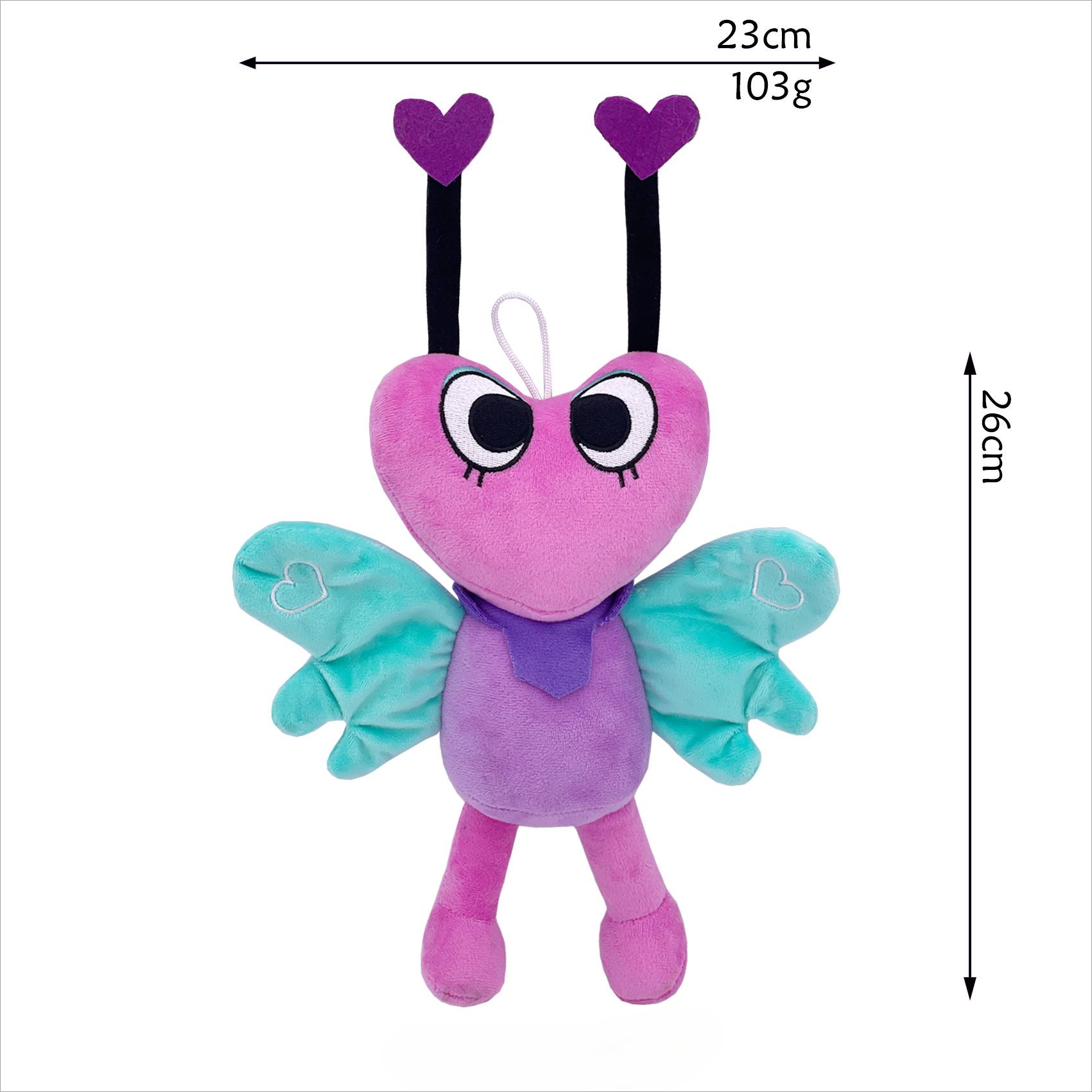 26 СМ Плюшевый Денди из Мира Денди Милый Мир Денди Лоскутный Мягкий Плюшевый Игрушка Кукла Кавайный Декор Комнаты Игрушка роза розовый