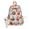 Three-Dimensional Cartoon Backpack for Junior High School Students Lightweight Schoolbag Printed Small Backpack