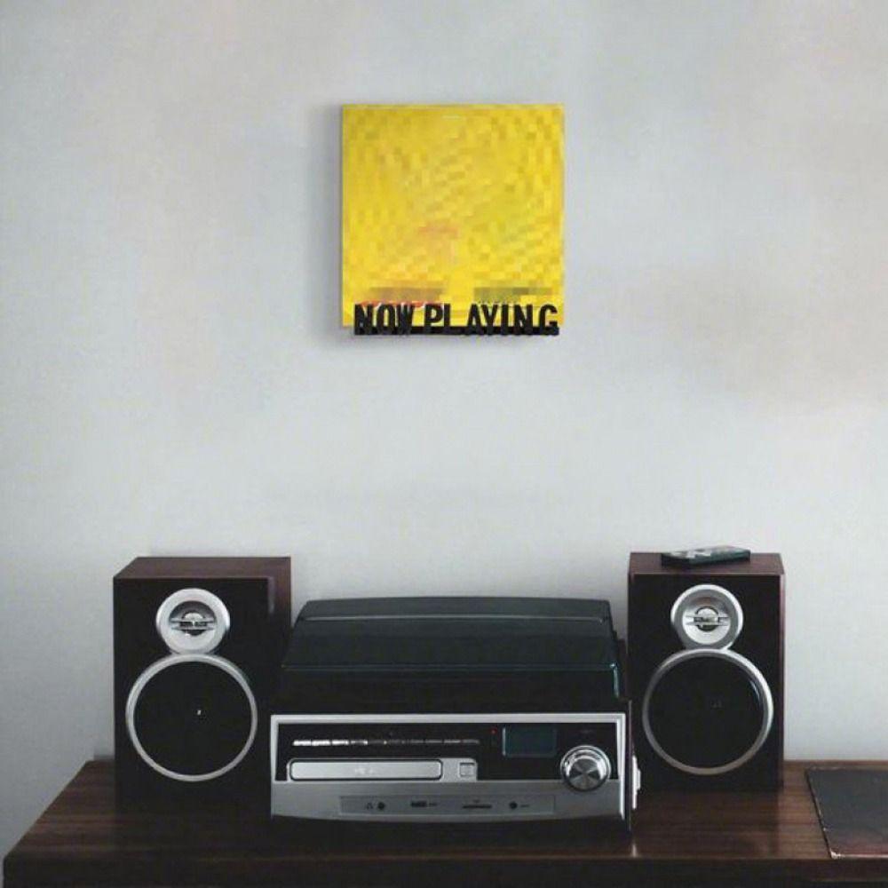 Collection Vinyl Record Stand Hanging Storage Player Album Shelf LP Display Holder  Music Lovers