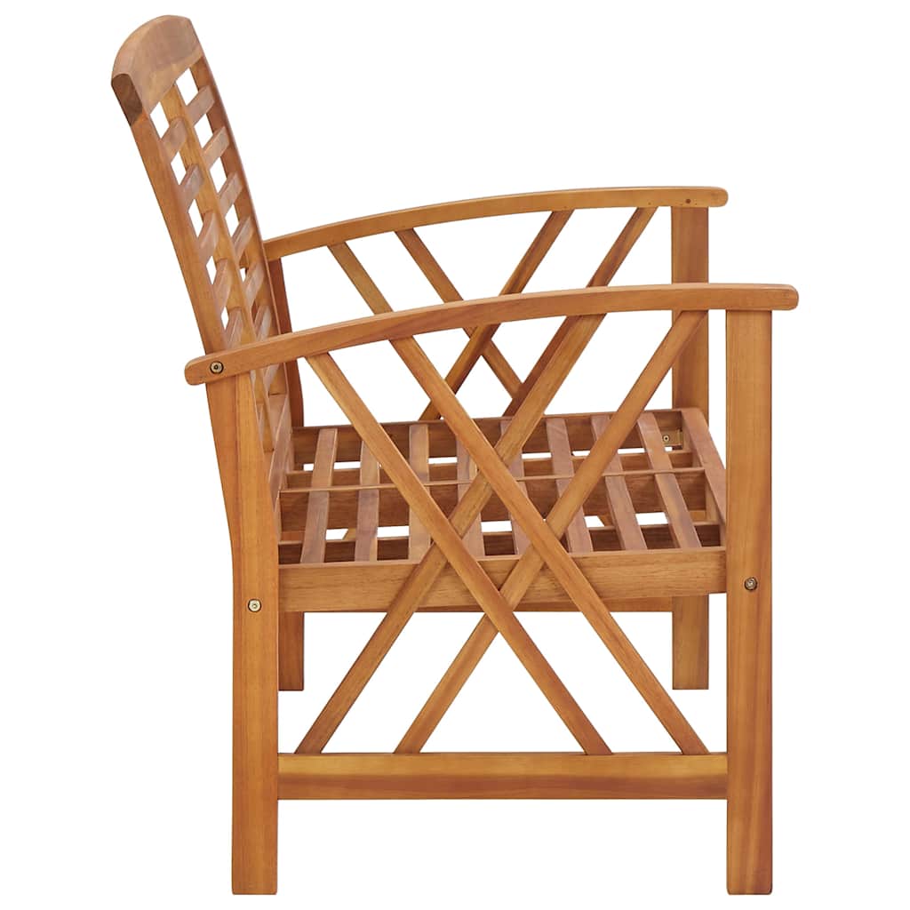 vidaXL 3-tlg. Garten-Lounge-Set Massivholz Akazie