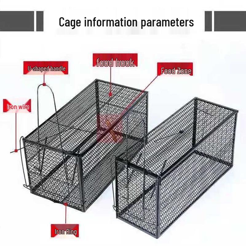 Automatic Cat Trap Cage - Humane and Stylish Rescue Solution