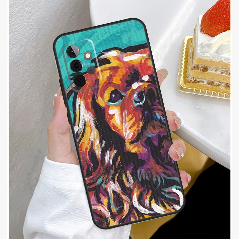 Cavalier King Charles Spaniel Case For Samsung Galaxy A53 A33 A23 A13 A15 A25 A35 A55 A54 A34 A14 A51 A12 A32 A52 Cover