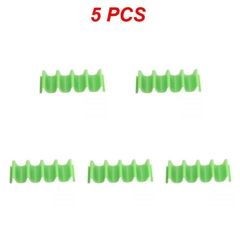 1~5 ШТ. Тримачі для тако у формі хвилі. Стійка для підносів для мексиканської їжі. Підставка для піци, хот-дога, тортильї, млинців. Багатофункціональна кухня.