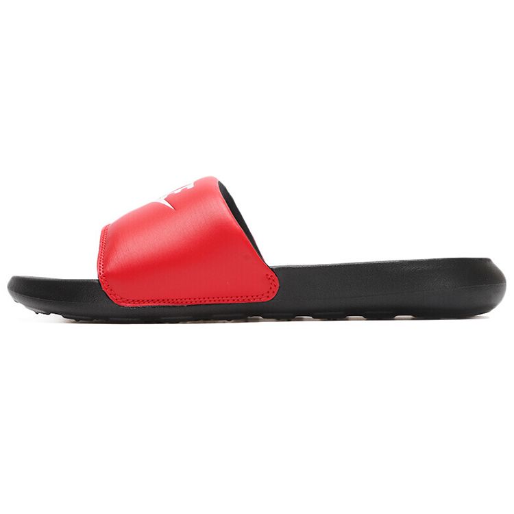 Nike Victori One Slide Mix Comfortable Non-Slip Sports Sandals Men Sandals Black Red DD0234-600