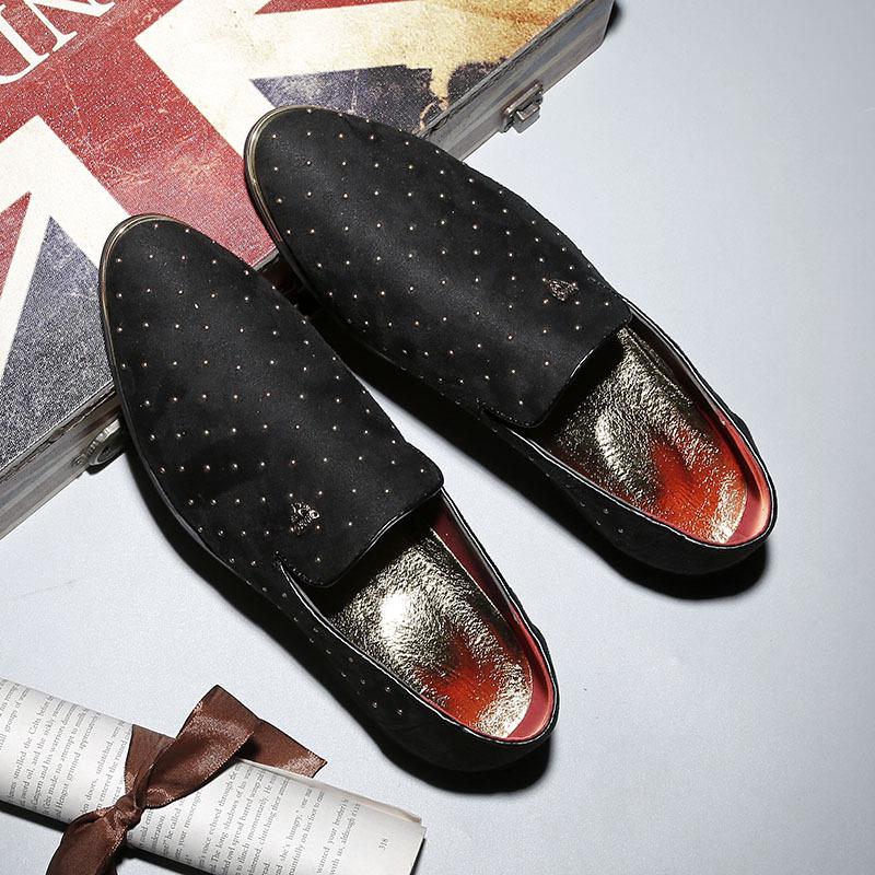 

Модные замшевые кожаные оксфорды мужские туфли деловые туфли с острым носком деловые свадебные повседневные туфли большие размеры 38-48 46 чёрный