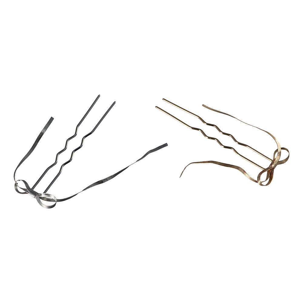 Headwear Disk Hair Korean Style Hanfu Bow Hair Stick Hair Fork Hair Accessories U Shaped Hairpin