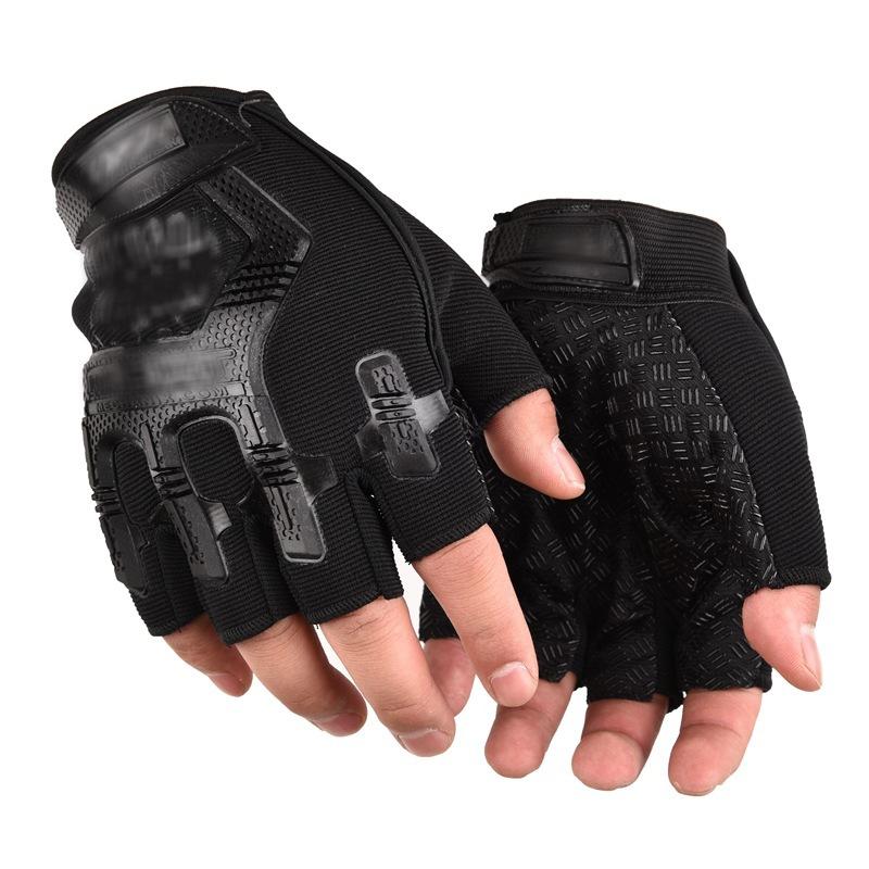 Outdoor Sports Enthusiasts Tactical Gloves Manufacturer Provides Direct Of Protective Men s Fitness Cycling. One Piece Dropshipping чёрный