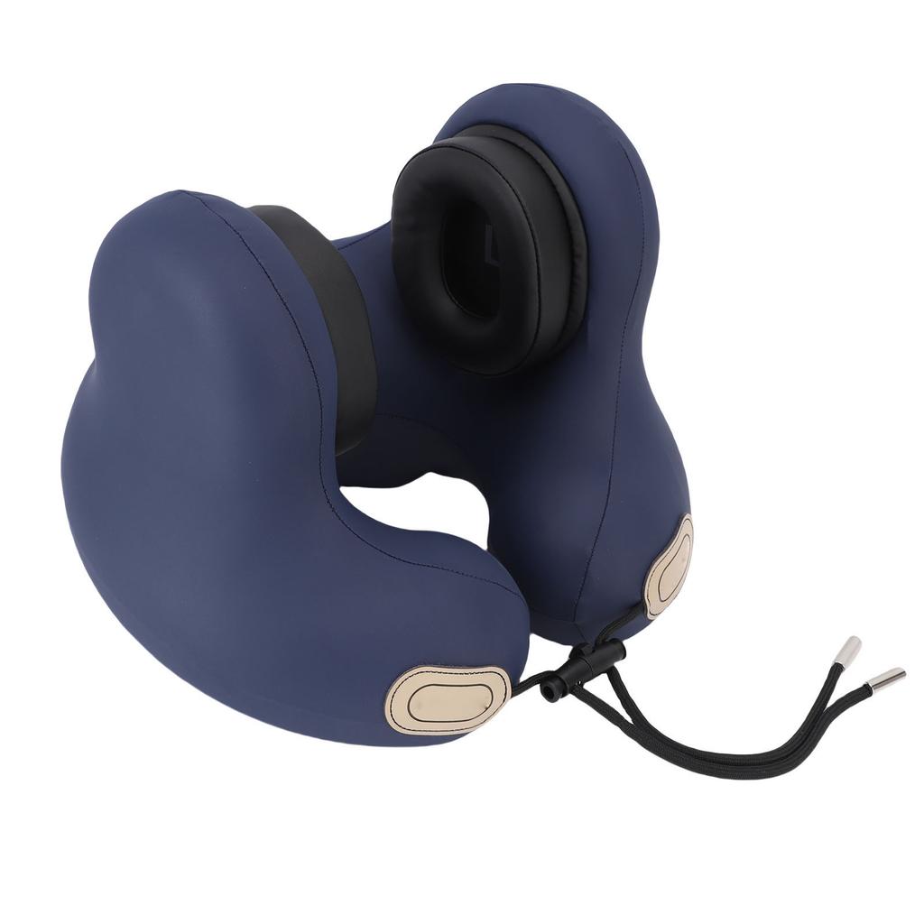 Travel Neck Pillow for Sleeping Airplane 360 Degree Ergonomic Support Noise Reduction Long Flights Car Train Office Use