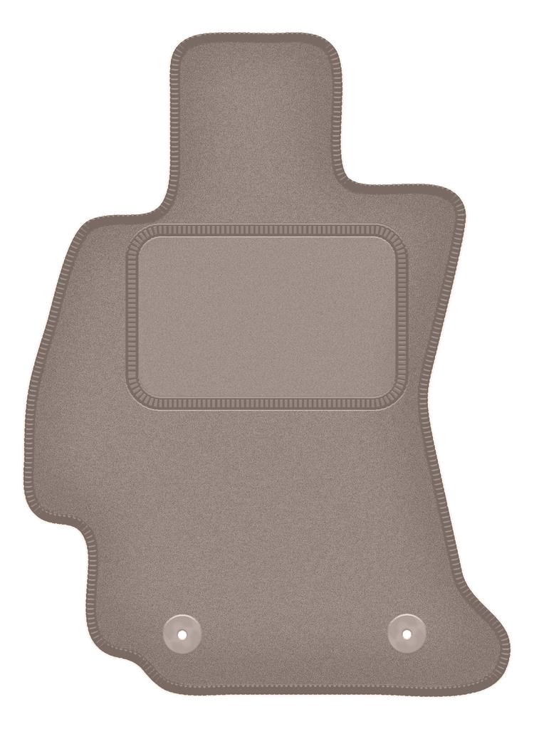 Beige Driver's Mat For: Subaru Forester V SUV (2016-)