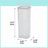 Shein Sandwich Freshkeeping Box With Leakproof Design For Refrigerator And Freezer Use
