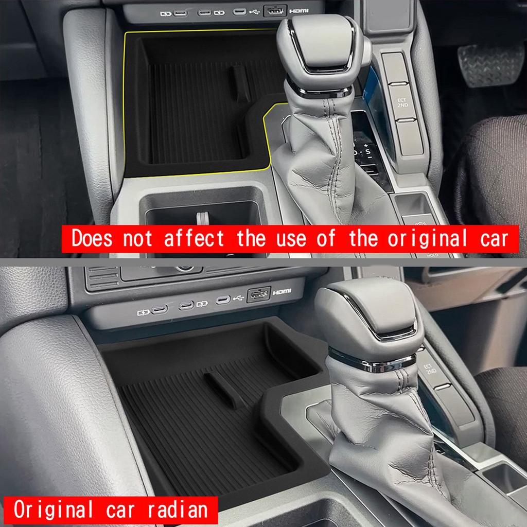 not  Slip Car Interior Organizers Mat strong Silicone Storage Tray Modern Vehicle Interior Organizers for Prado LC250