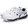 Li Ning Koba Textile, Synthetic Leather Cushioning Slip Resistant Abrasion Resistant Breathable Low Top Badminton Shoes AYTM079-11