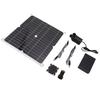 Solar Water Pump Kit Water Fountain Flower Irrigation Pump DC12V 22W with 100W Solar Panel