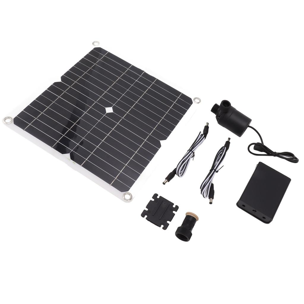 Solar Water Pump Kit Water Fountain Flower Irrigation Pump DC12V 22W with 100W Solar Panel