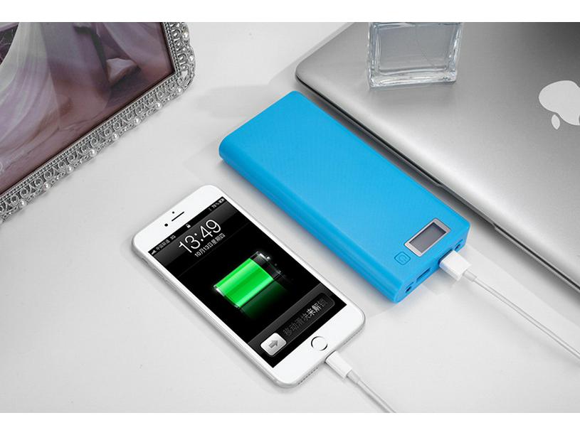 Solderless 8-Section 18650 Battery Box DIY Power Bank Kit with LCD Screen