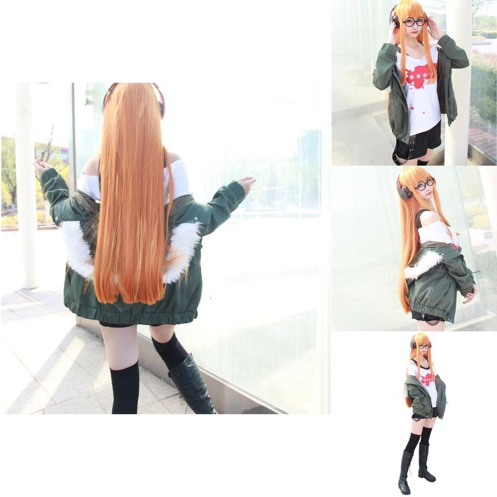 Persona 5 Costume Navi Cosplay Outfit With Polyester Fabric For Halloween Parties