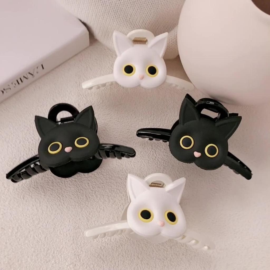 Cute Cat Hairpin Sweet And Lovely Headdress Back Of The Head Hairpin Hair Accessories For Women